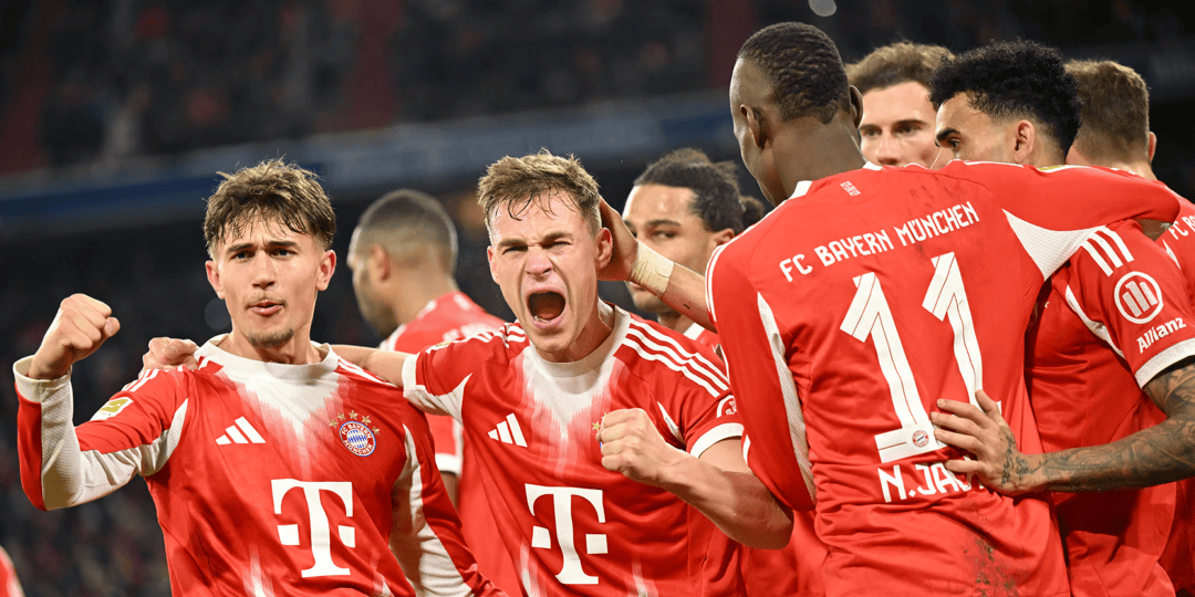 拜仁慕尼黑豪取八连胜，霸气冲冠